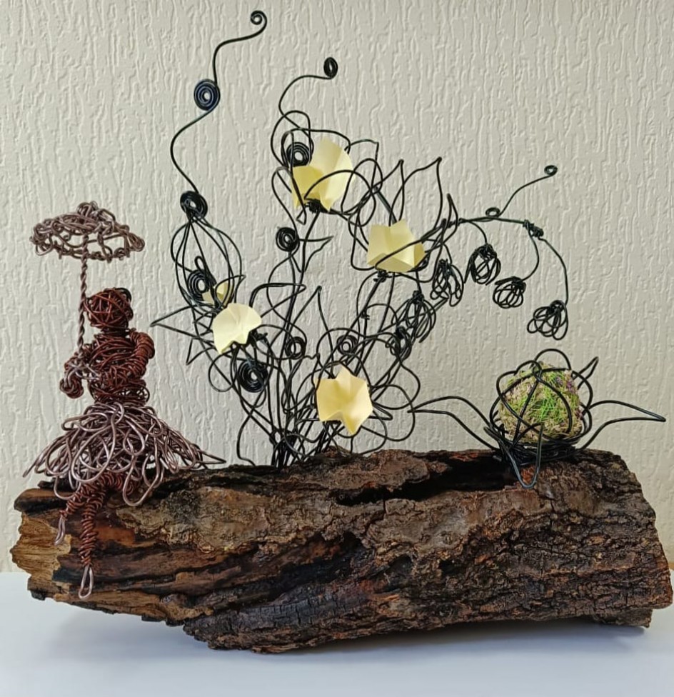 Дама с зонтиком