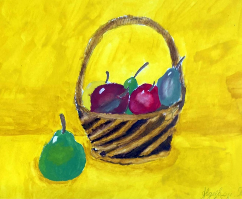 Корзинка с фруктами