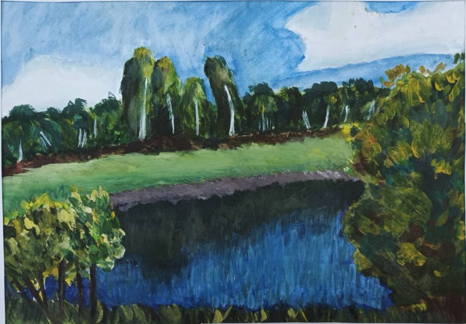 "На берегу реки"