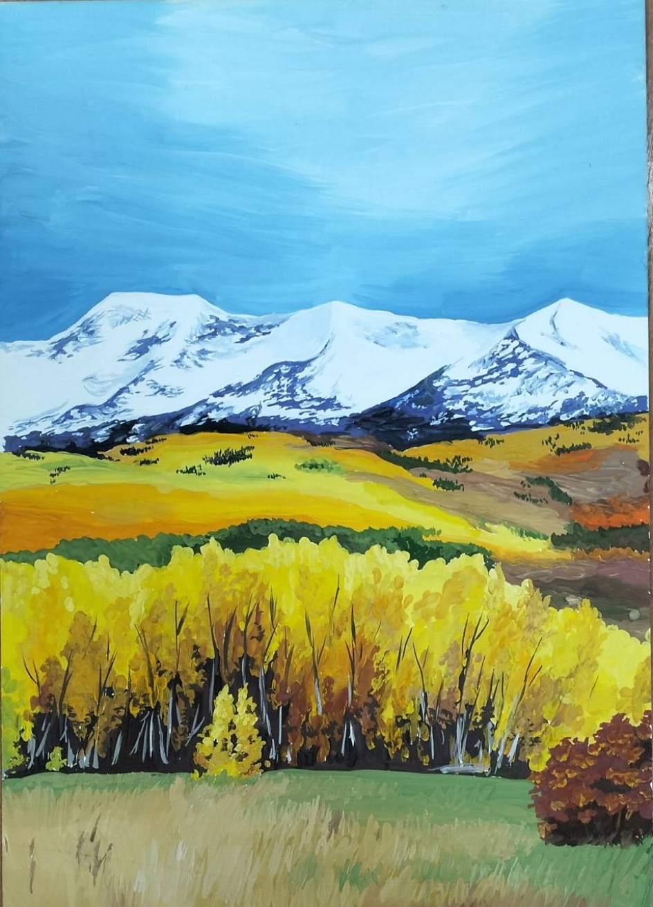 Пестрая палитра осени