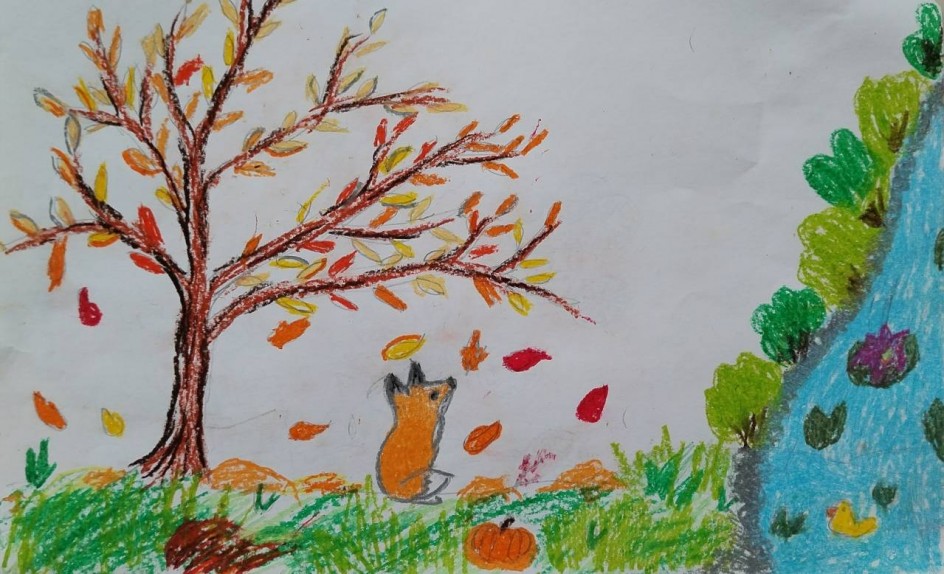 "Лисёнок и осень "