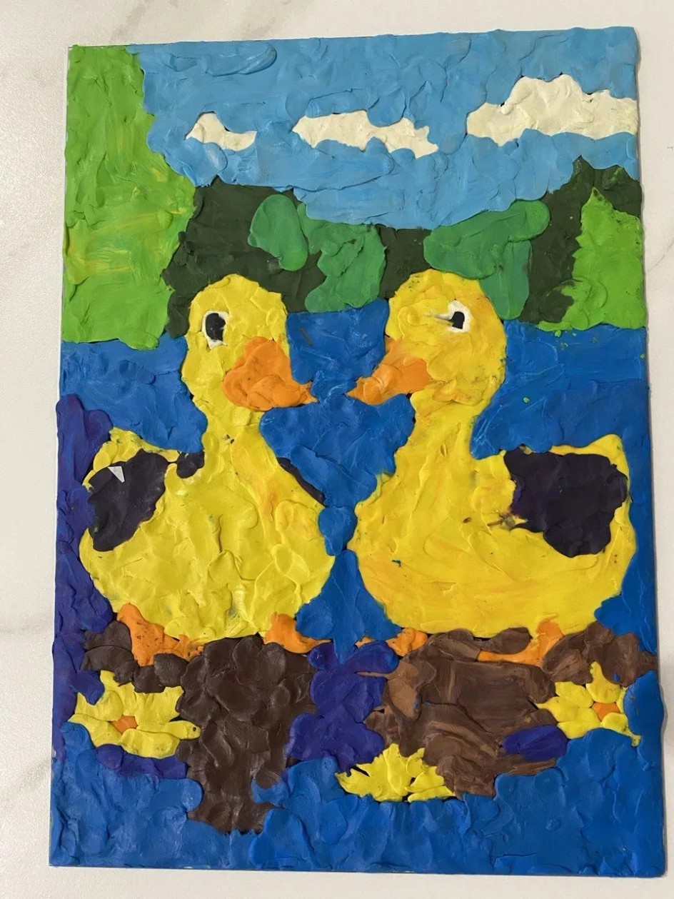 "Уточки готовятся в тёплые края ".