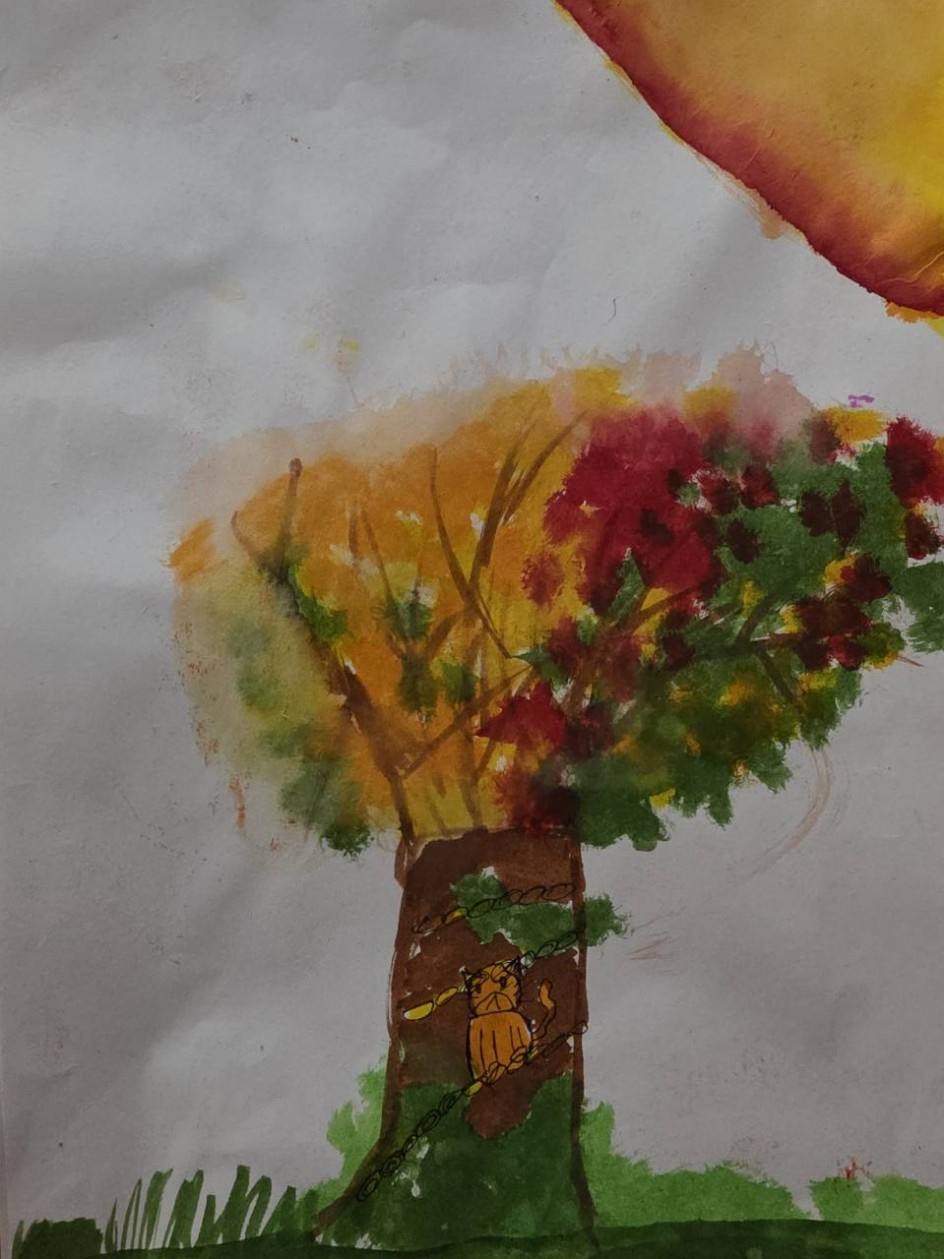 У Лукоморья дуб зеленый