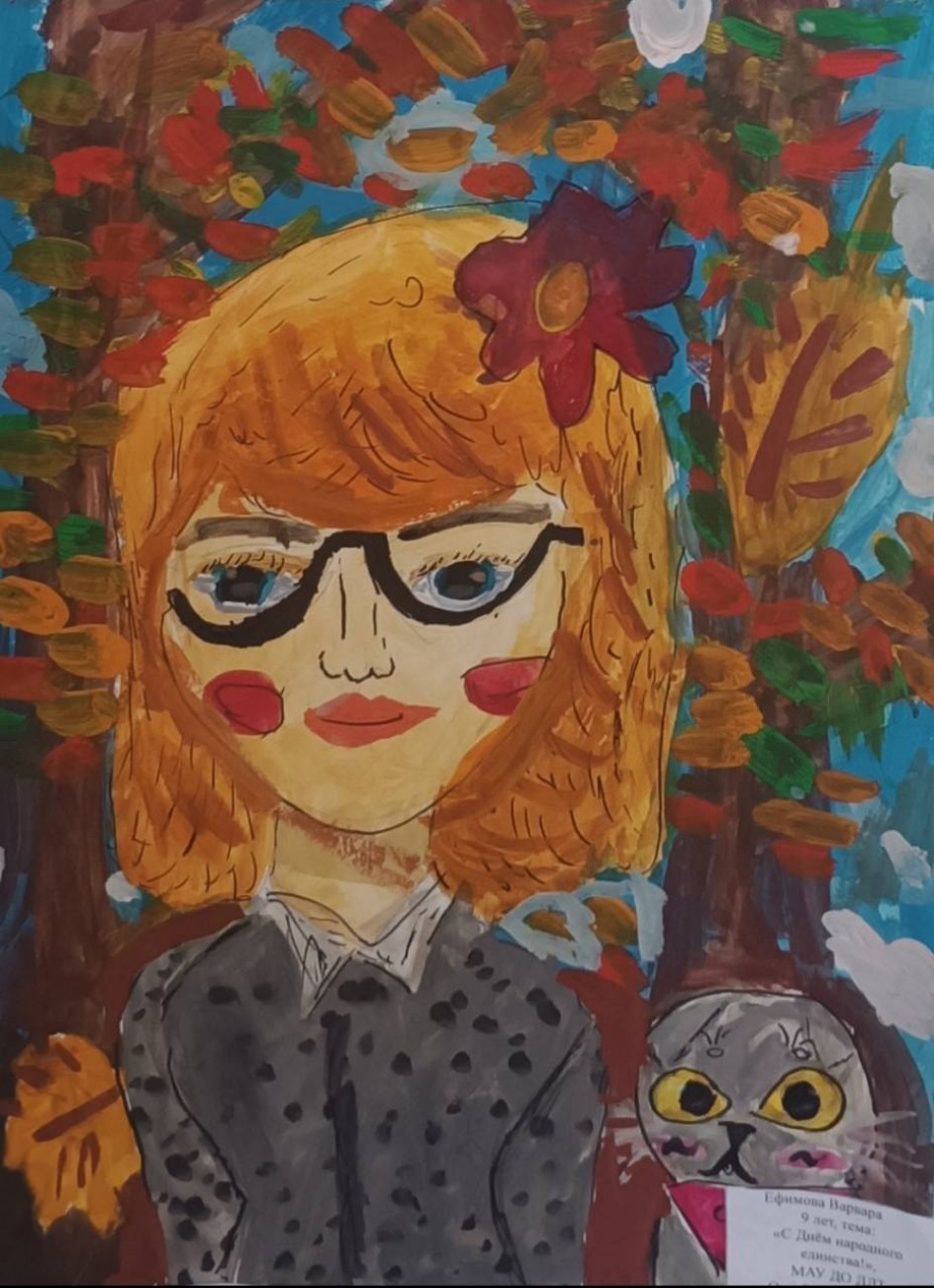 Портрет любимой мамы