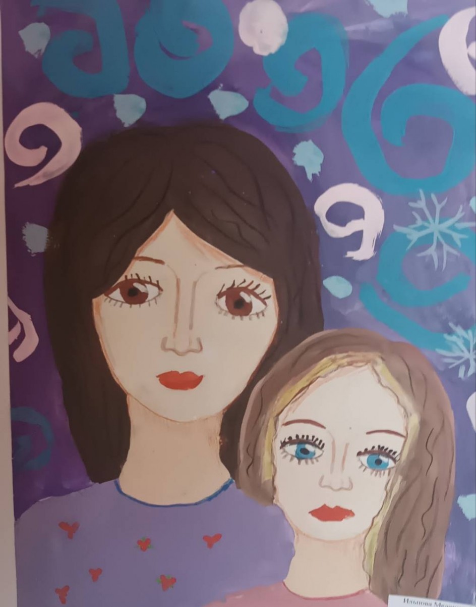 Портрет любимой мамы