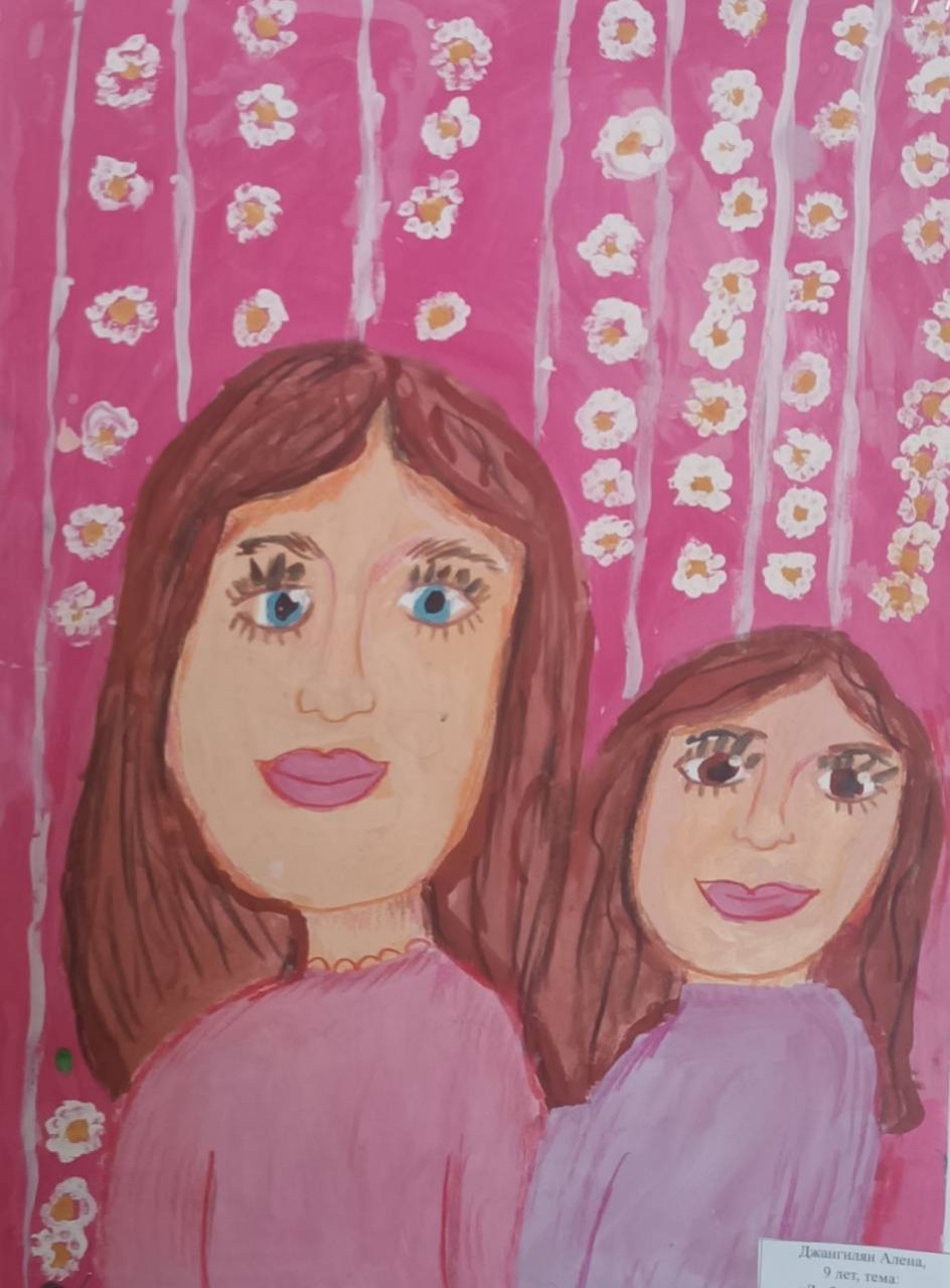 Портрет любимой мамы