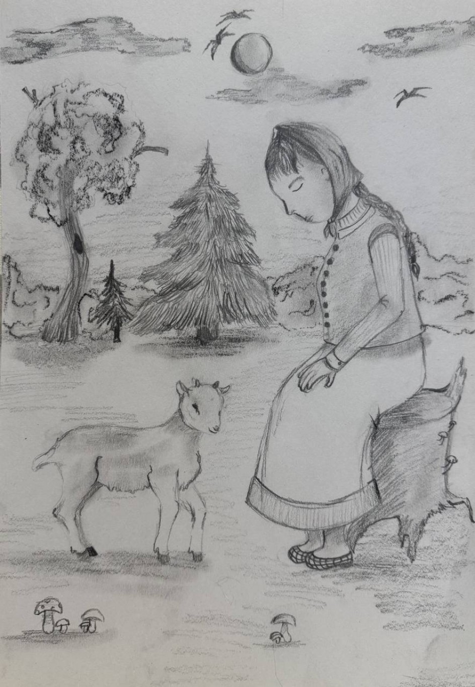 Алёнушка и непослушный братец