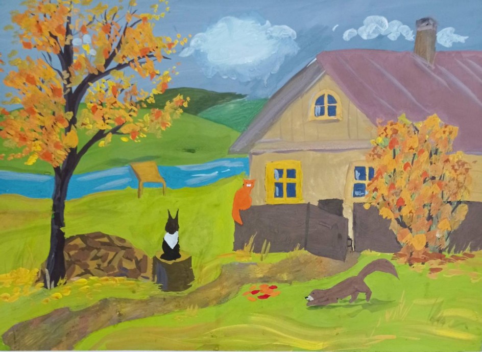 Осень в деревне