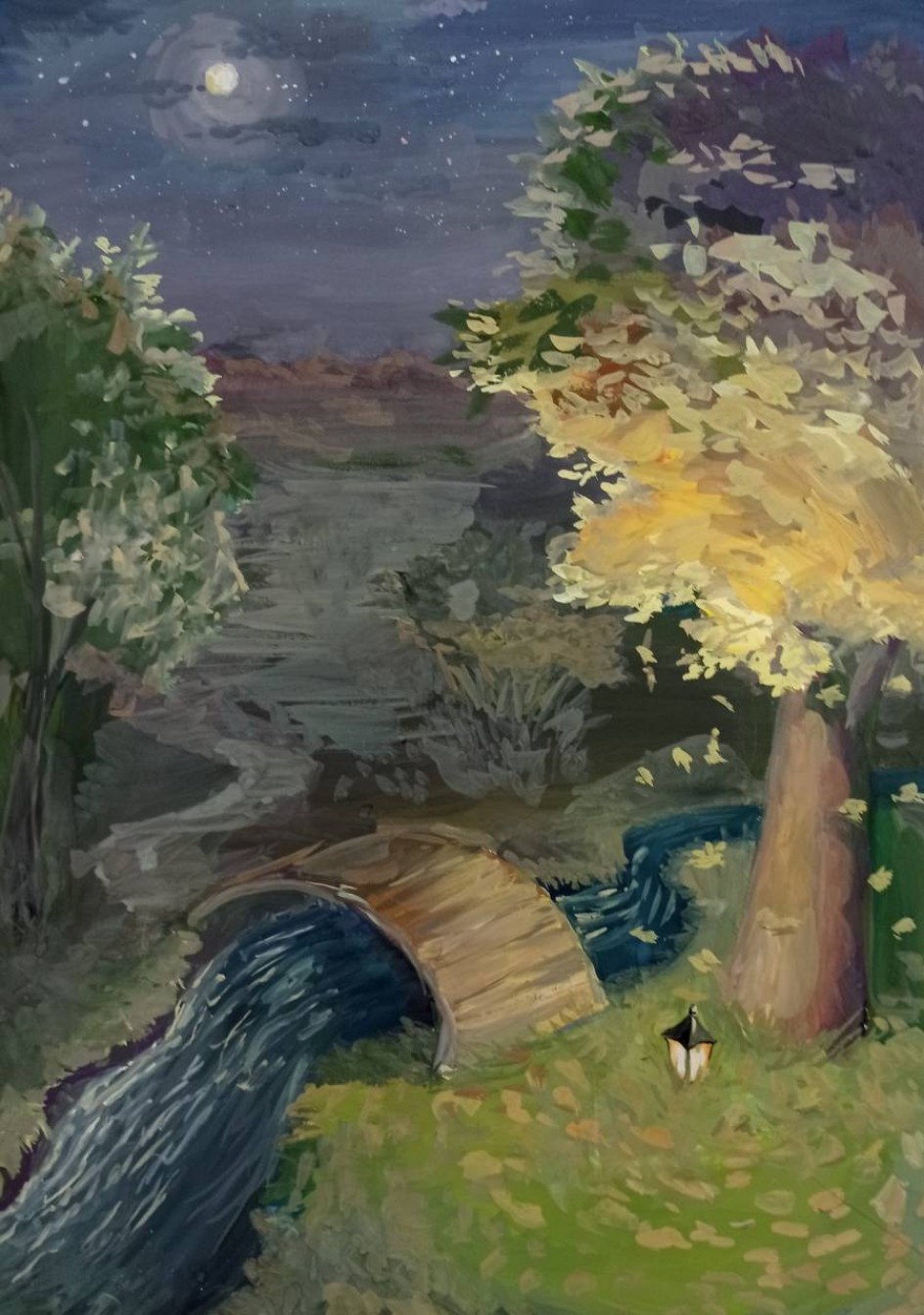 Осень. Волшебная ночь