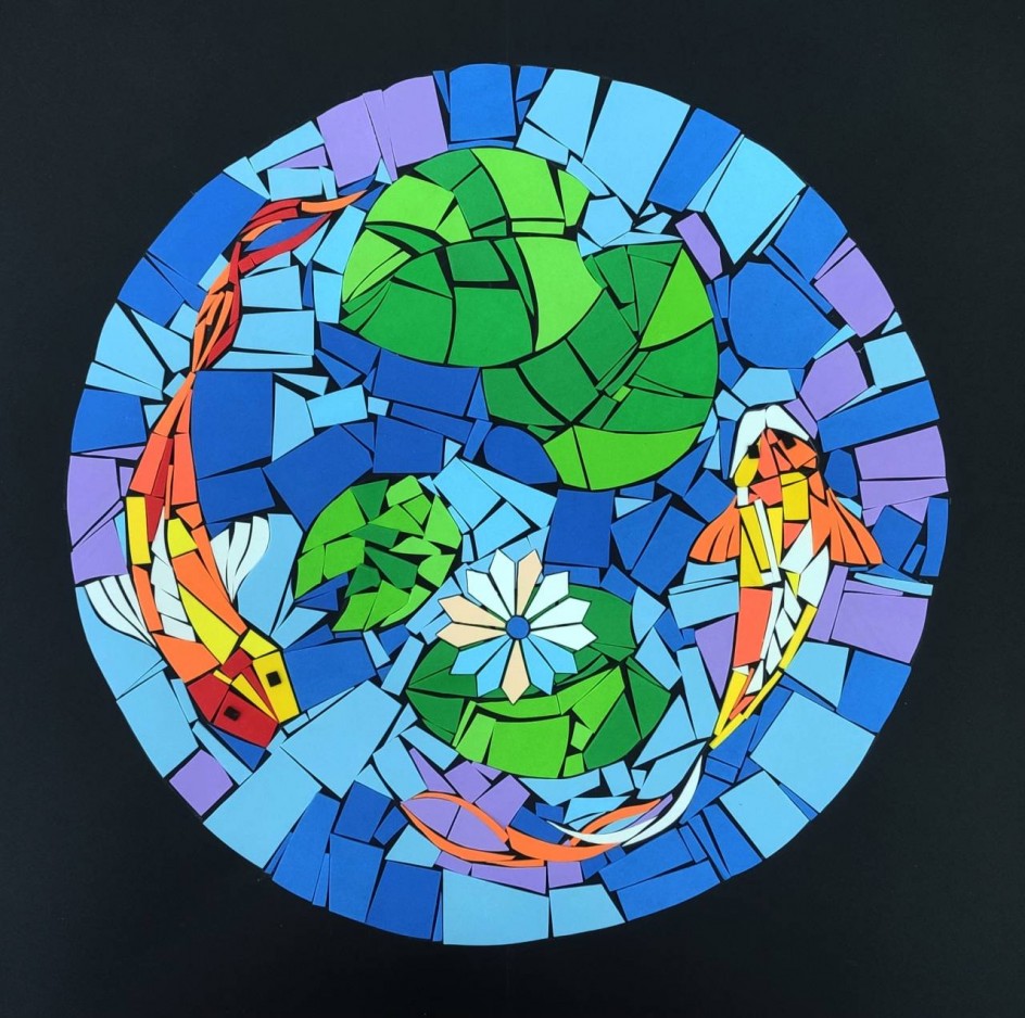 "Карпы в пруду"