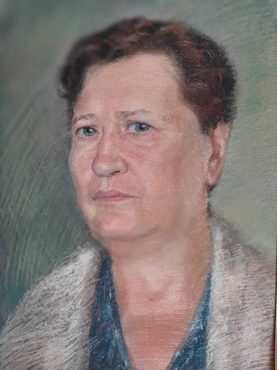 Портрет пастелью