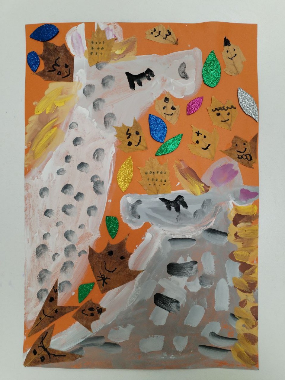 Осенние лошадки