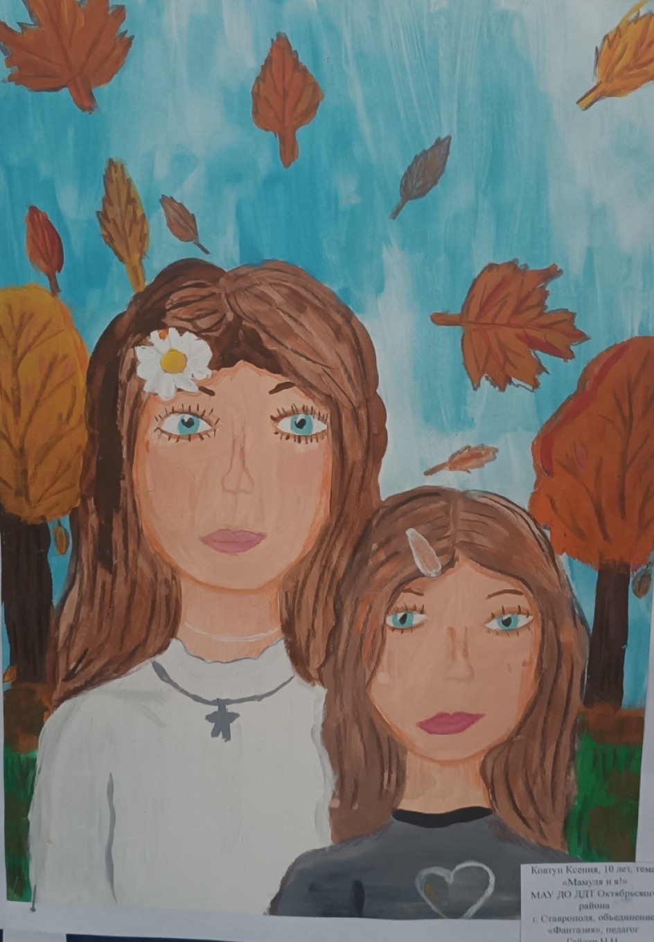 Портрет любимой мамы