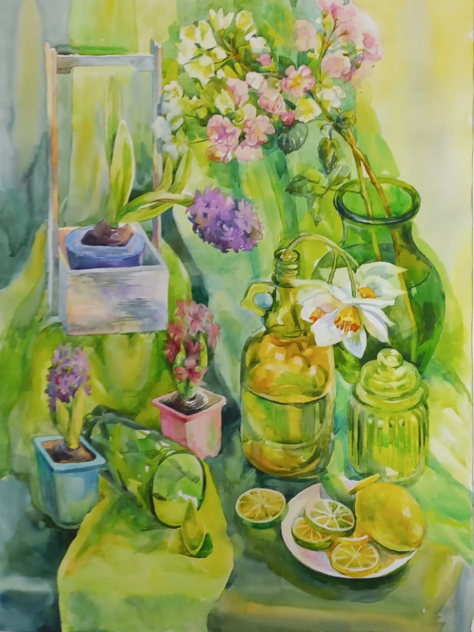 "Весенние цветы"