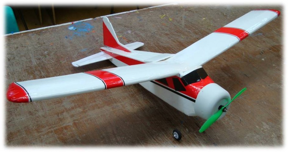 Модель-копия самолета «DHC-2 BEAVER»