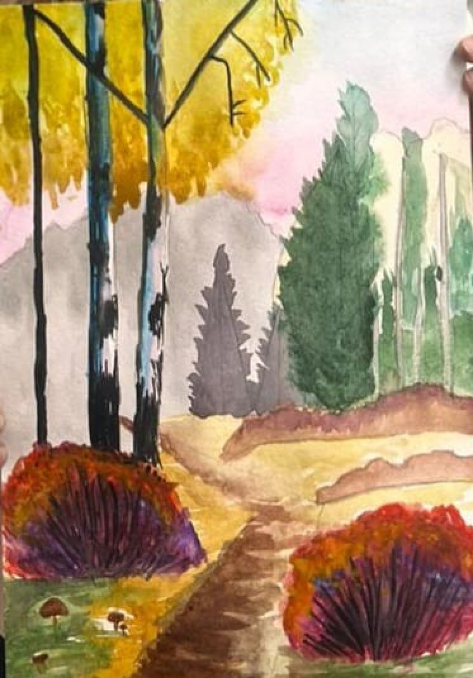 "Осенние краски леса"