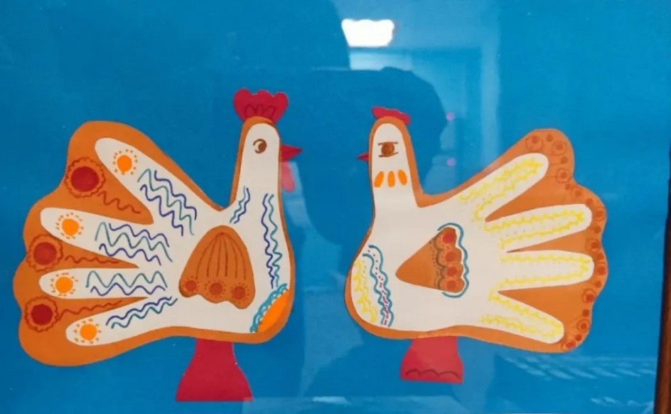 Петушки - ладошки