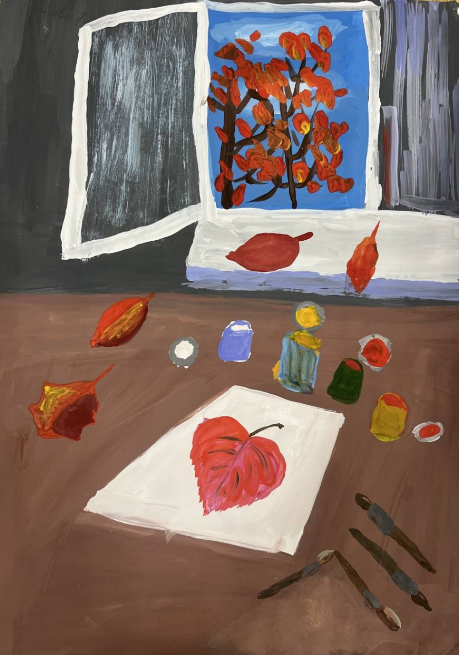 У открытого окна