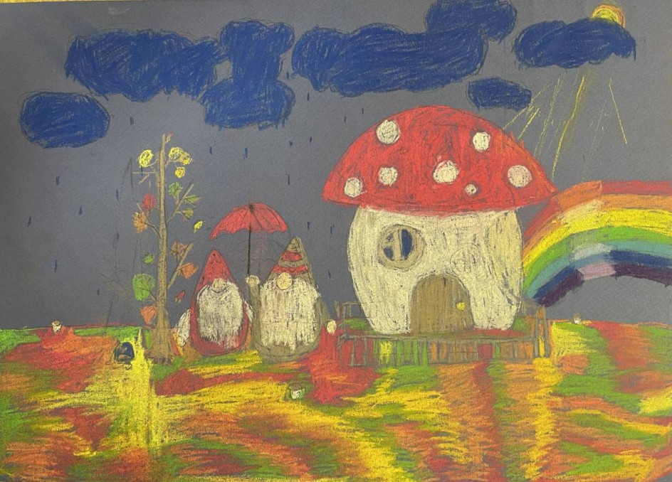 Грибной домик