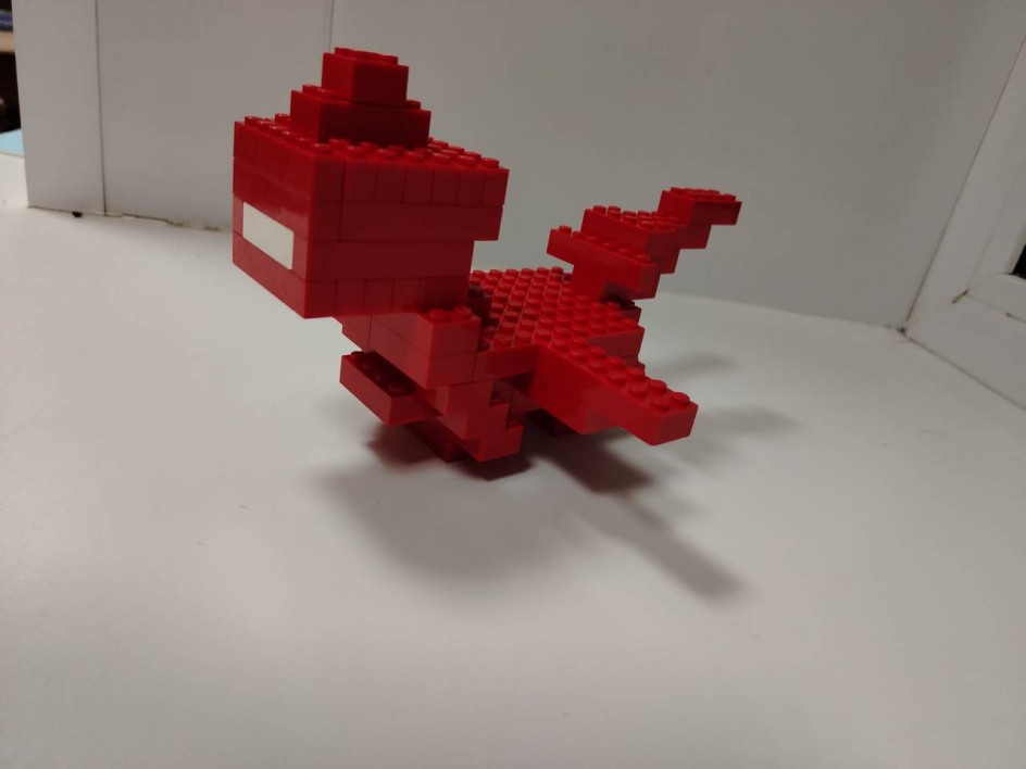 Огненный динозавр