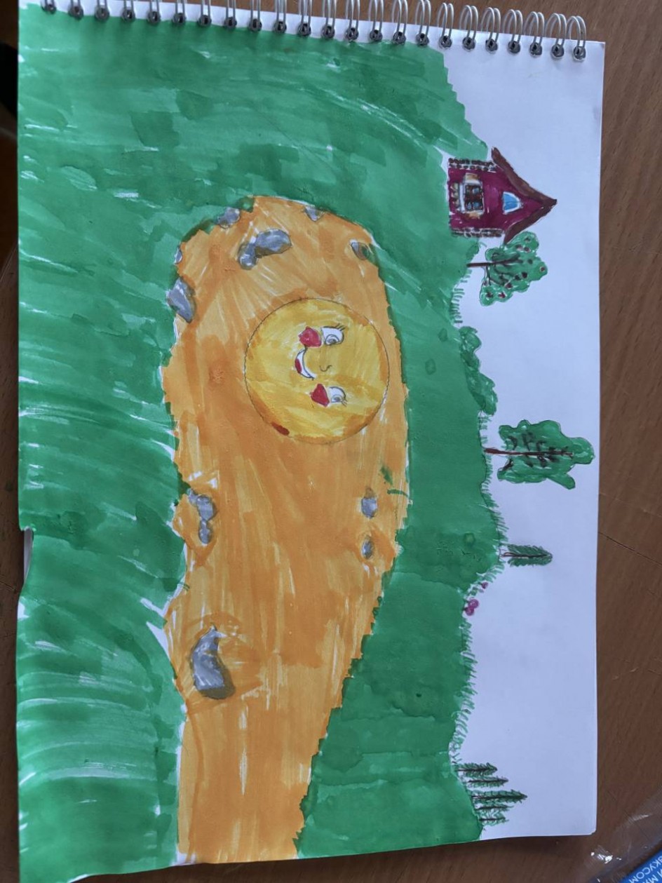 Дорога к дому Колобка