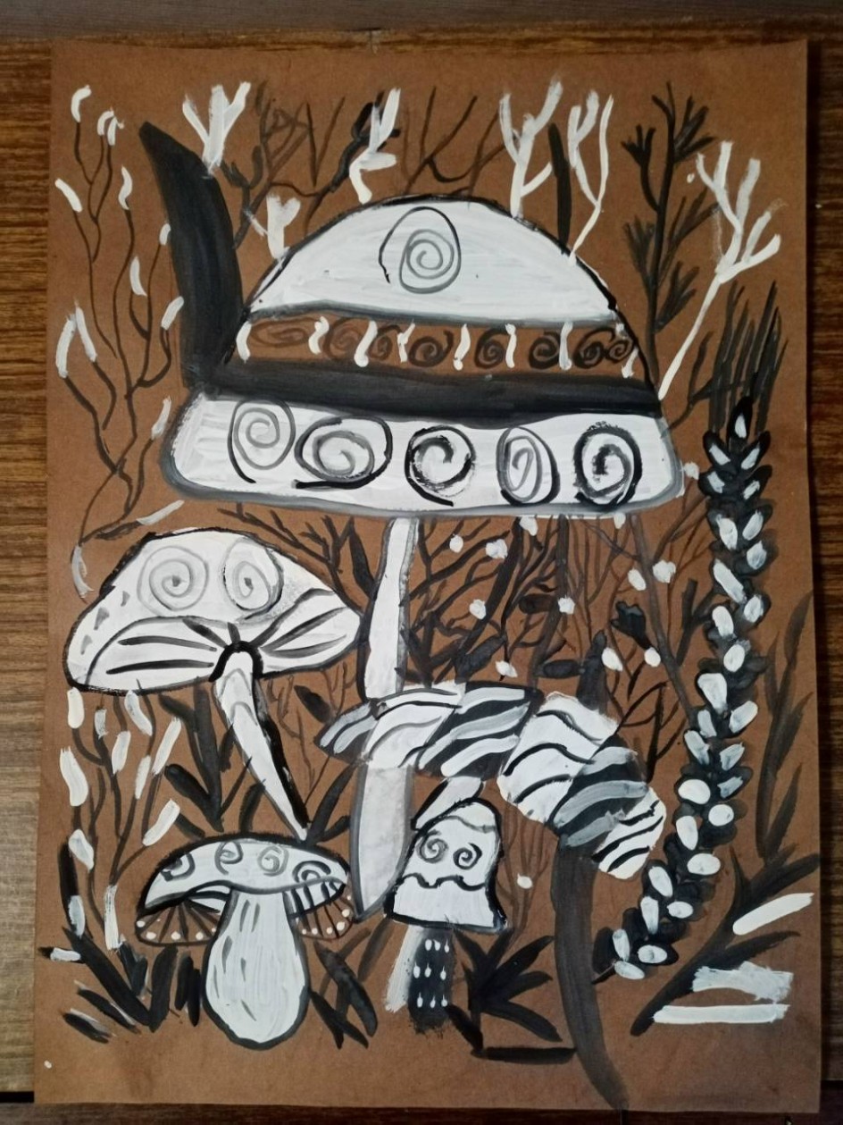 "Грибные узоры"