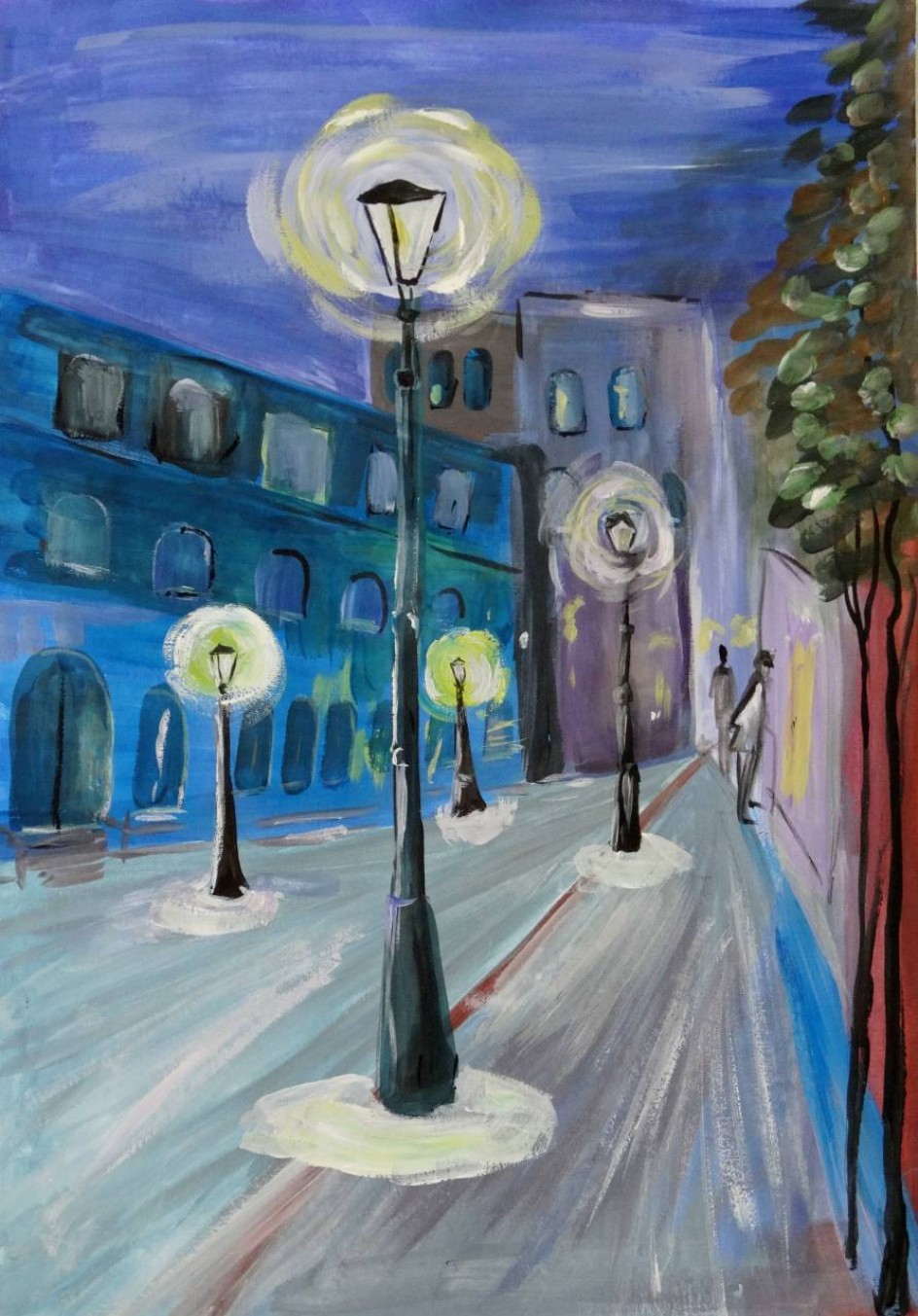 Манящий свет фонарей