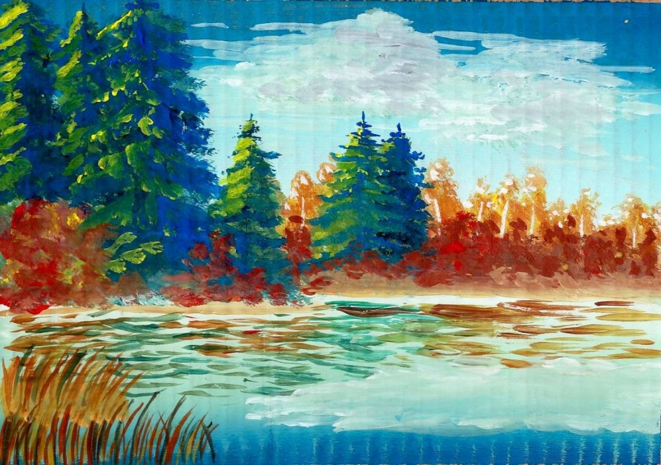 «Озеро золотых отражений»