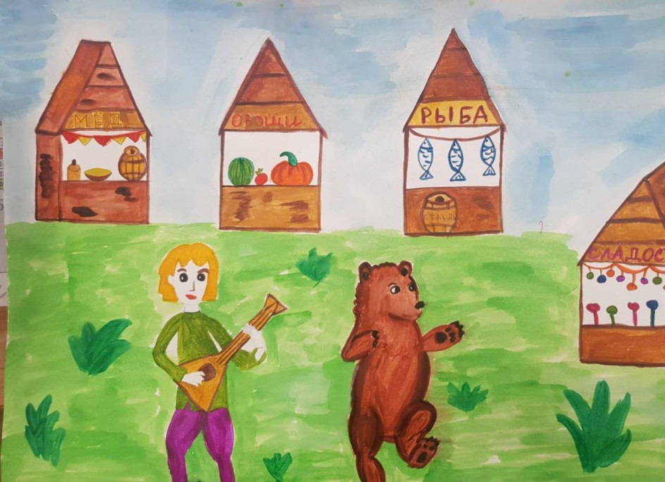 Мужик и медведь