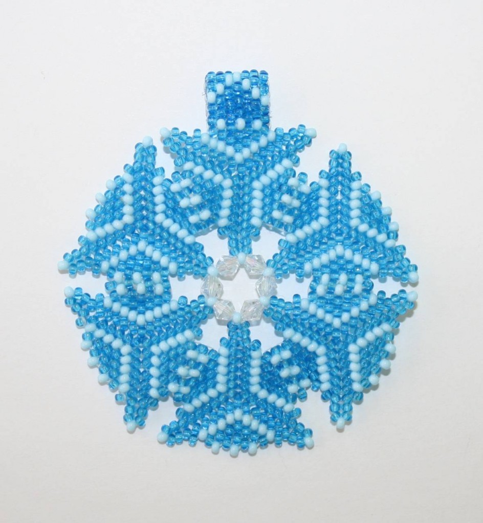 Кулон "Ледяные кристаллы"