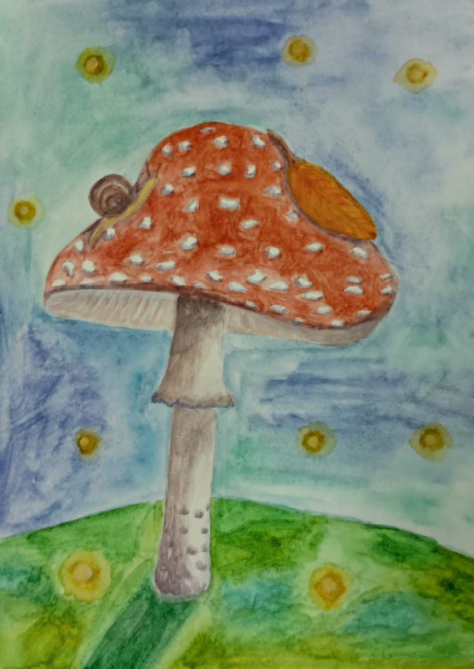 "Стоит на пригорке шляпа на подпорке"