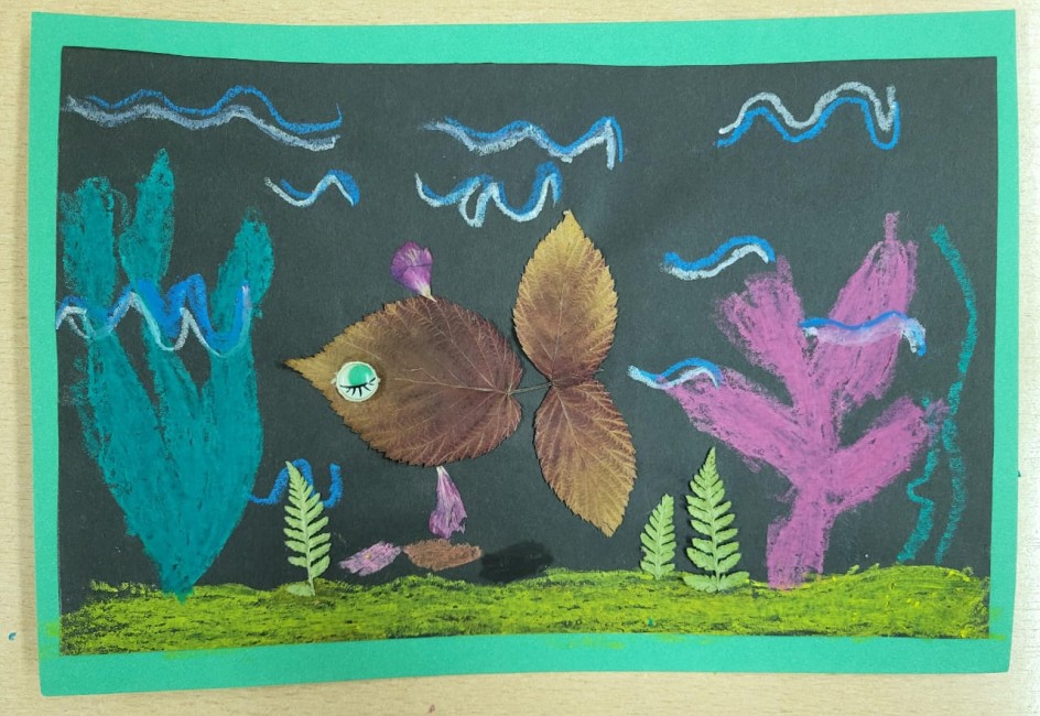 ""Превращение листочка"