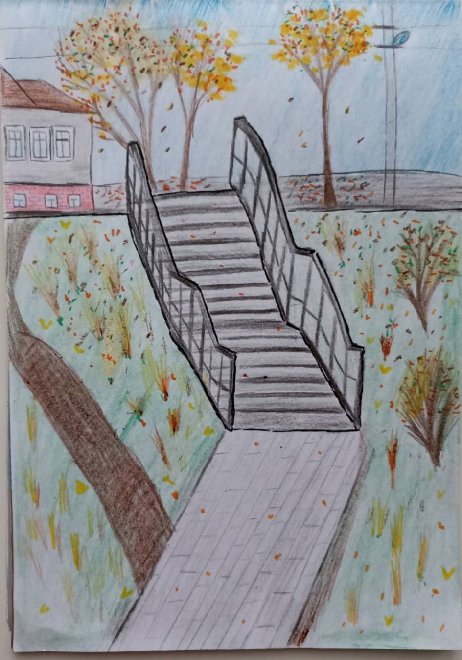 "Любимый город в осенних красках"