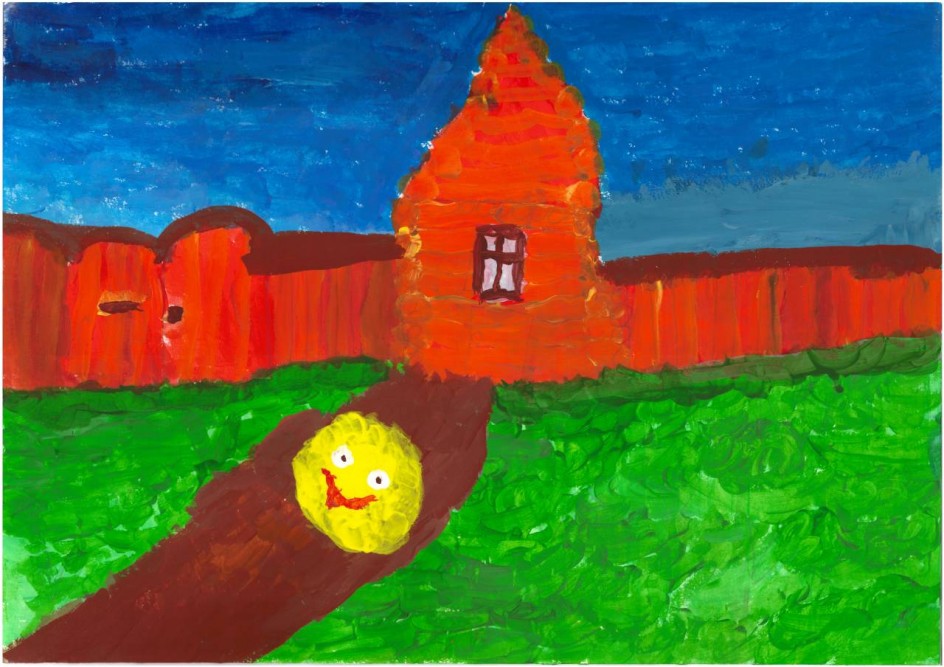 Колобок и от бабушки ушёл и от дедушки ушёл...