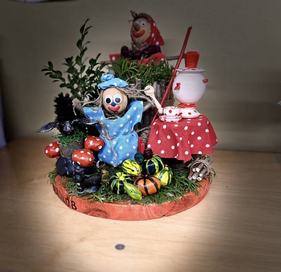 Домовенок Кузя в гостях у бабушки