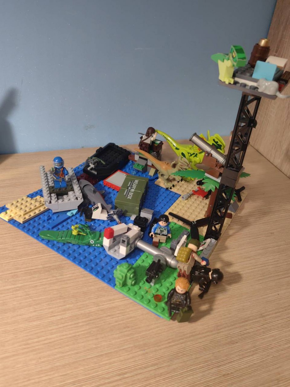 Крушение корабля на необитаемом острове