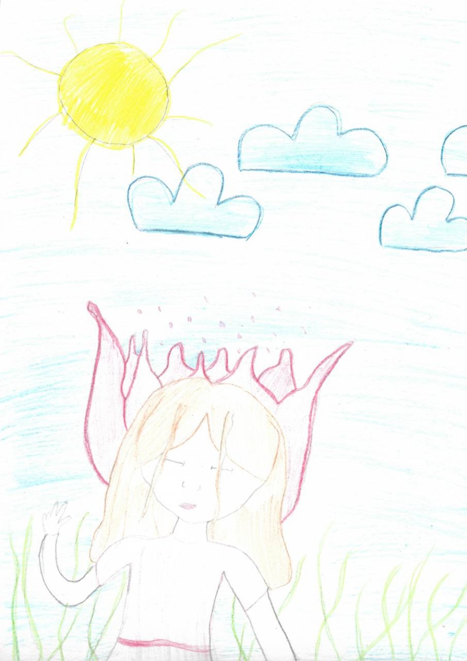 Дюймовочка.