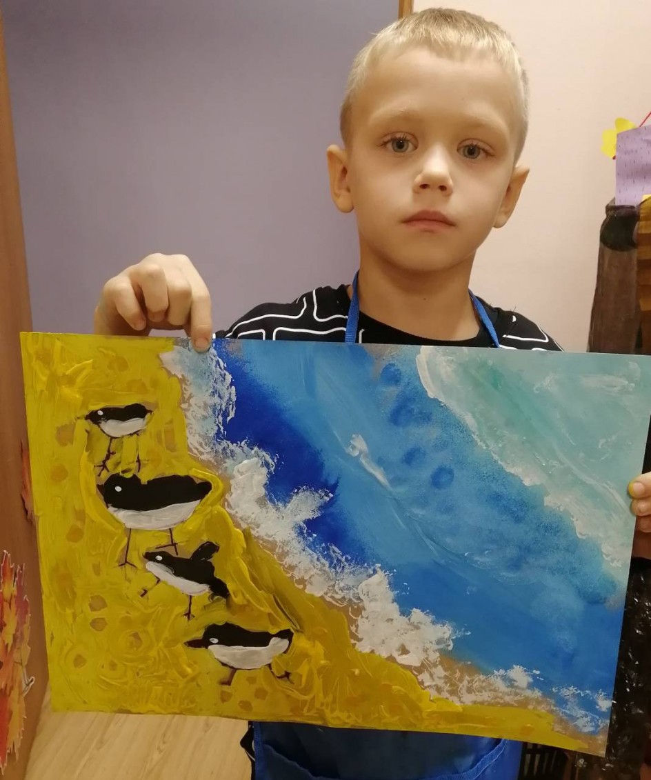 "Песчанки на берегу моря"