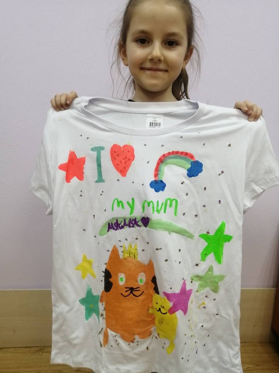 "Футболка для мамочки"