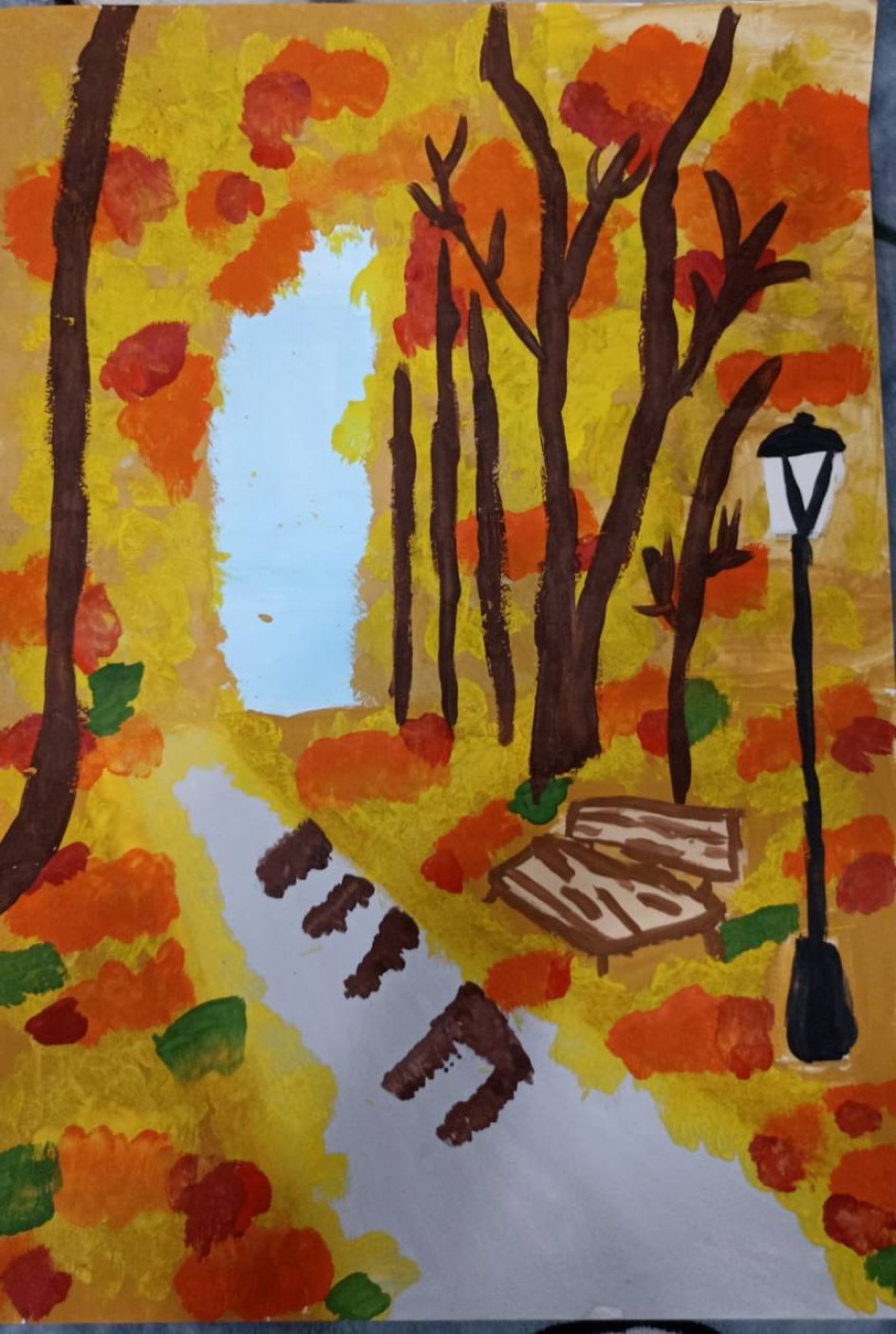 Осень в парке