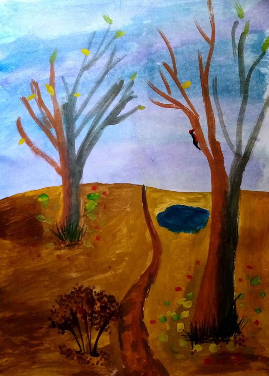 "На лесной тропинке"