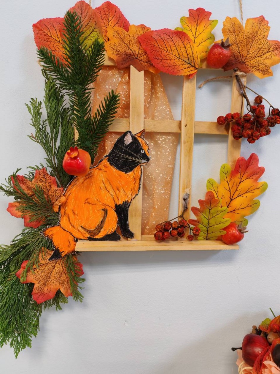 Кот на окне