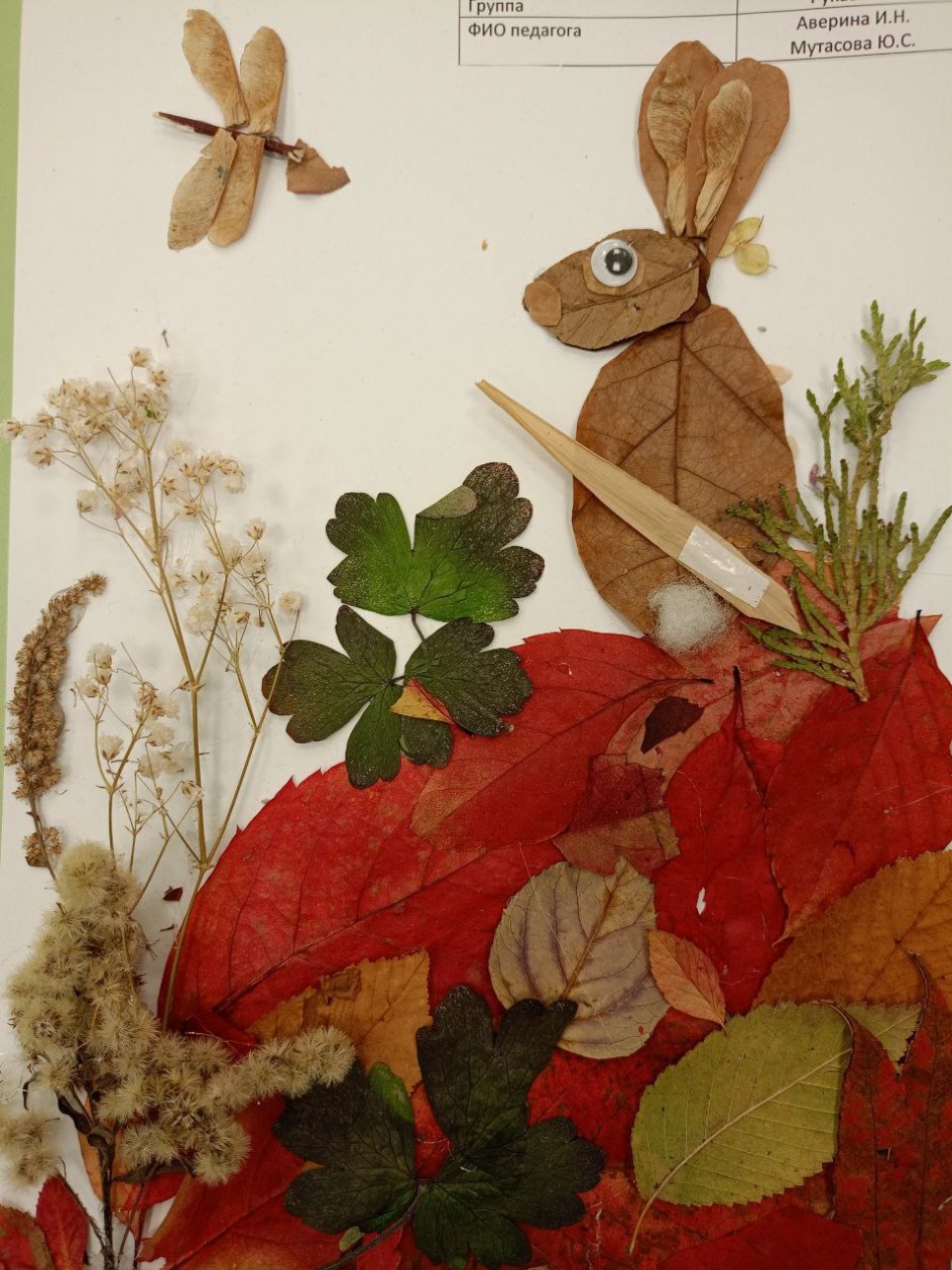 Заяц на опушке