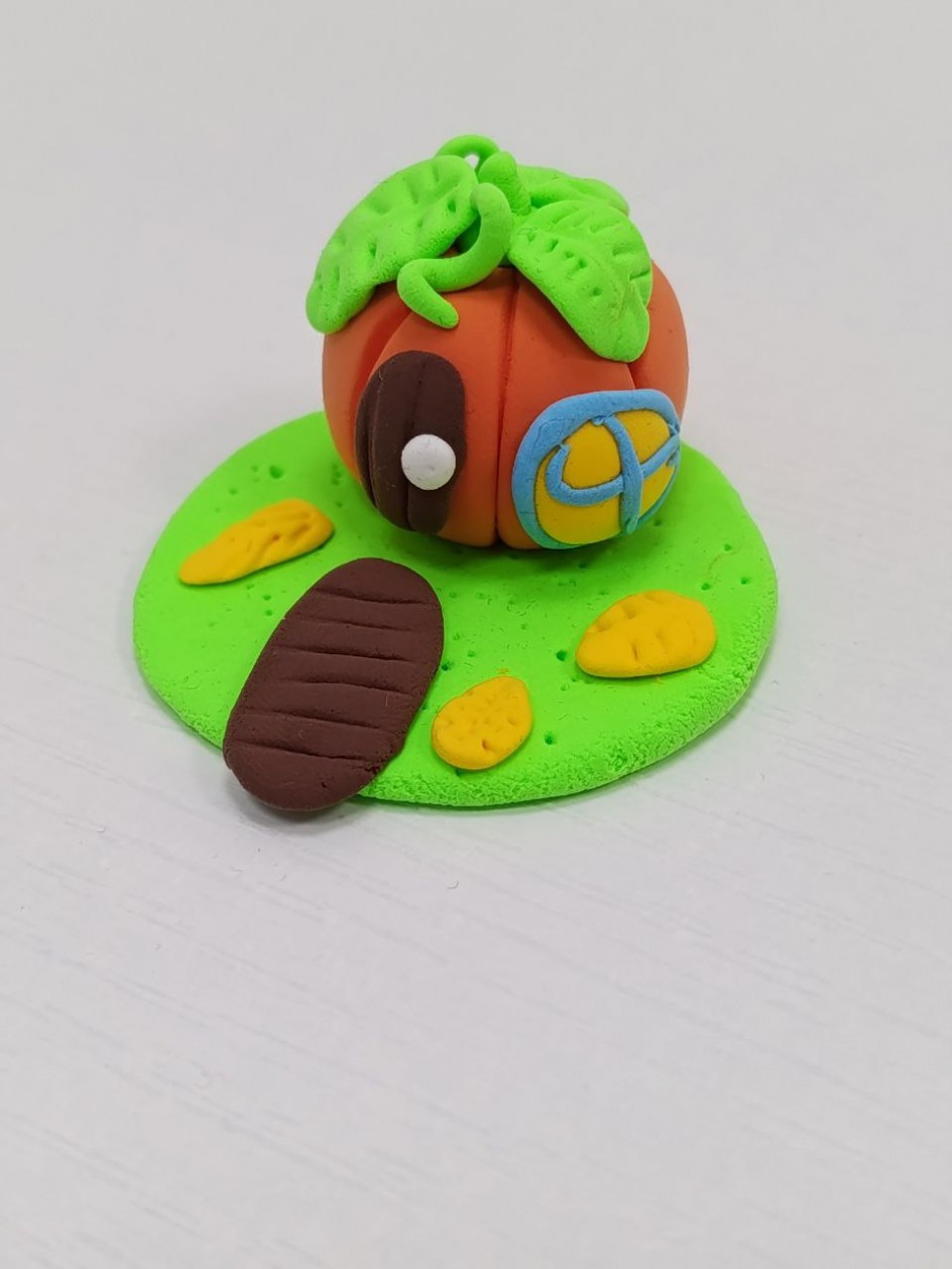 Домик-тыква