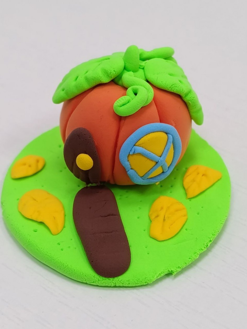 Домик-тыква