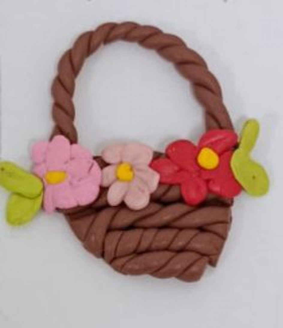 Корзина с цветами