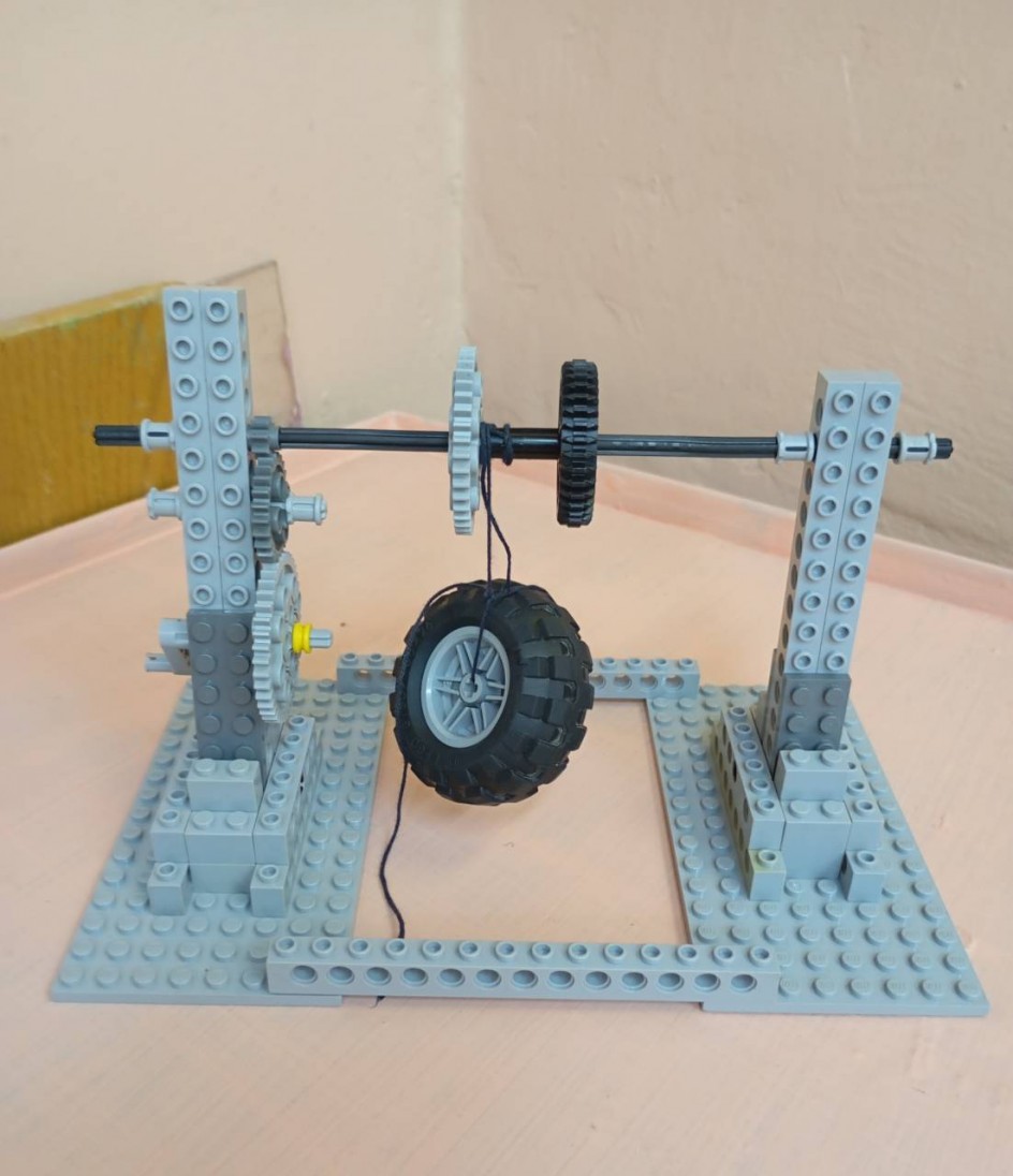 однобалочный кран