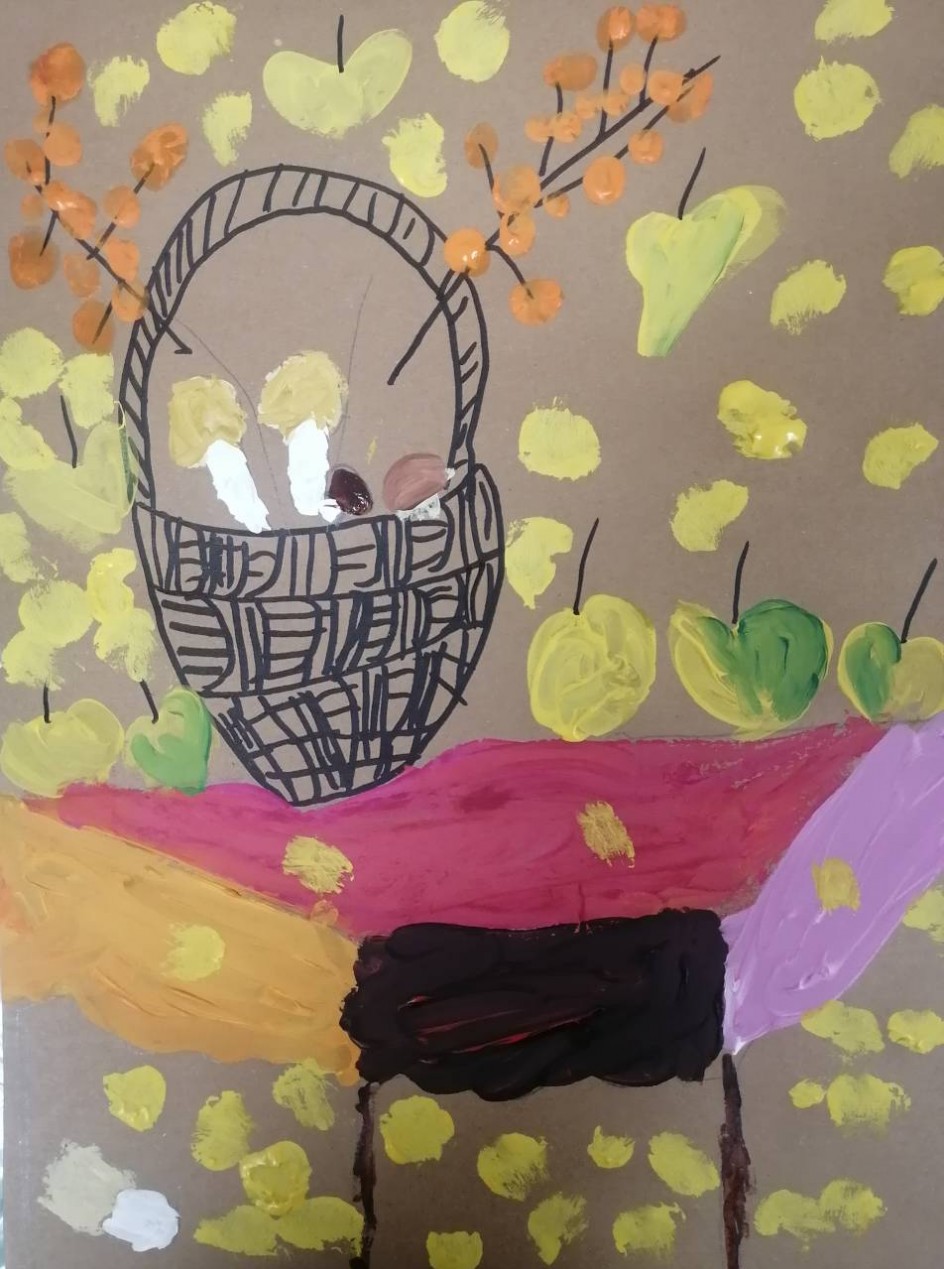 "Корзинка с грибами"