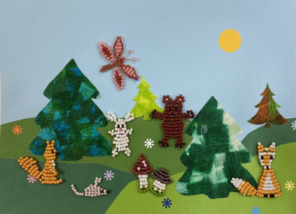 Ранняя осень в лесу