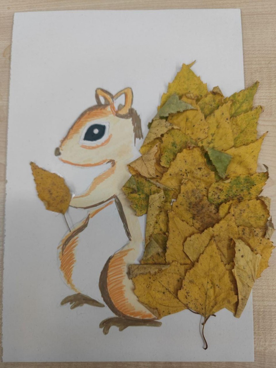 " Гостья  из осеннего леса"